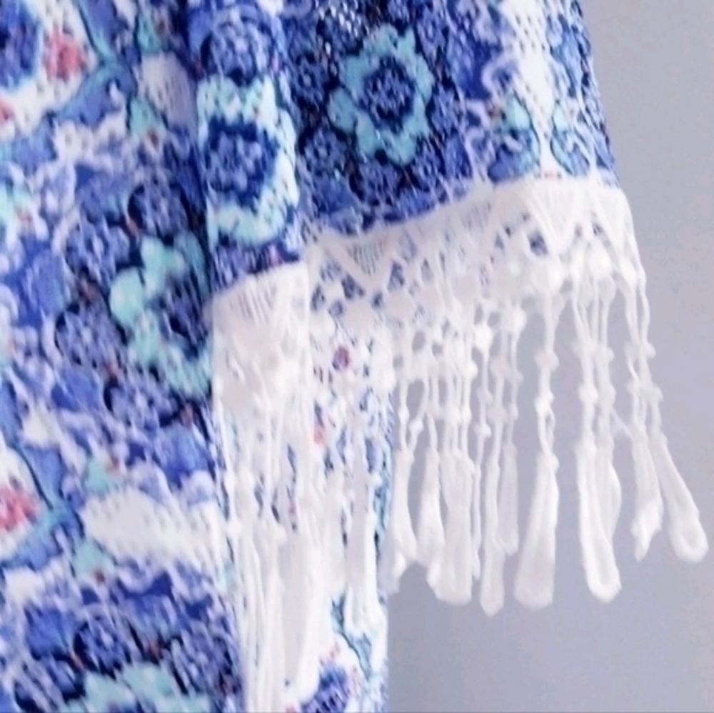 AVENUE PLUS GRECIAN FRINGE SHIFT DRESS SZ 2X - Picture 5 of 9
